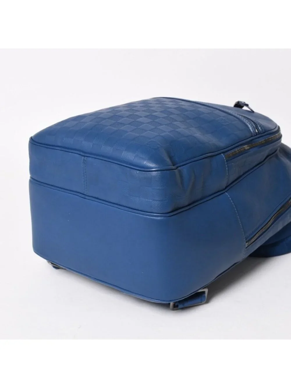 Louis Vuitton Michael Backpack Damier Infini Neptunia Blue Embossed Leather